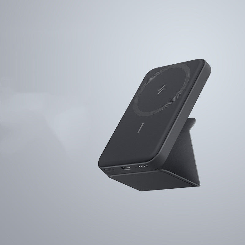 Magnetic Wireless Portable With Stand Power Bank 5000mAh Mobile Power Bank